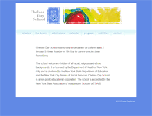 Tablet Screenshot of chelseadayschool.org